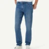 Merricks Knit Modern Fit Jeans - Washed Indigo