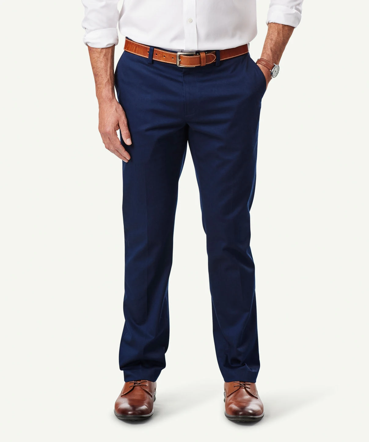 Easy Care Chino - Navy 1 Easy Care Chino - Navy