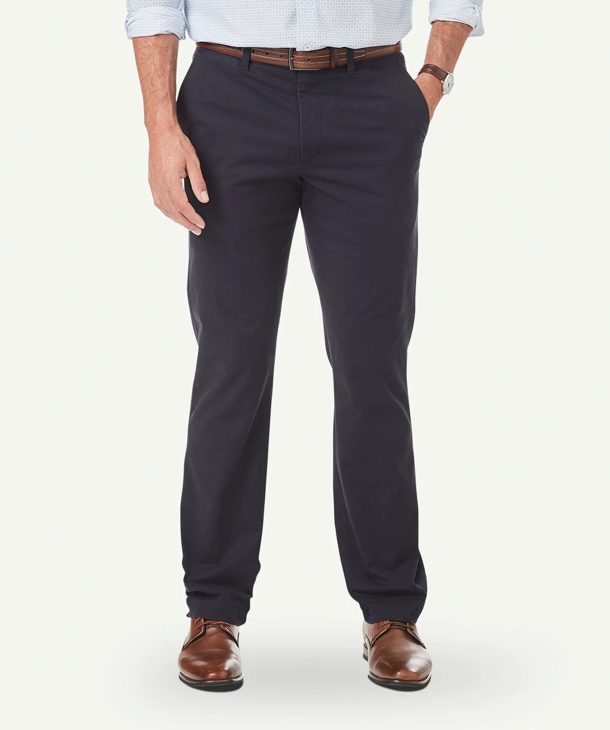 Comfort Chino Pants - Navy 1 Comfort Chino Pants - Navy