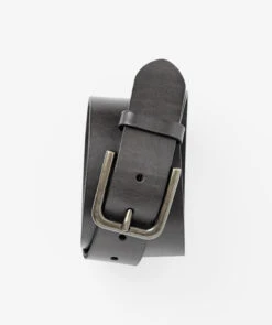 Weekend Leather Belt - Black