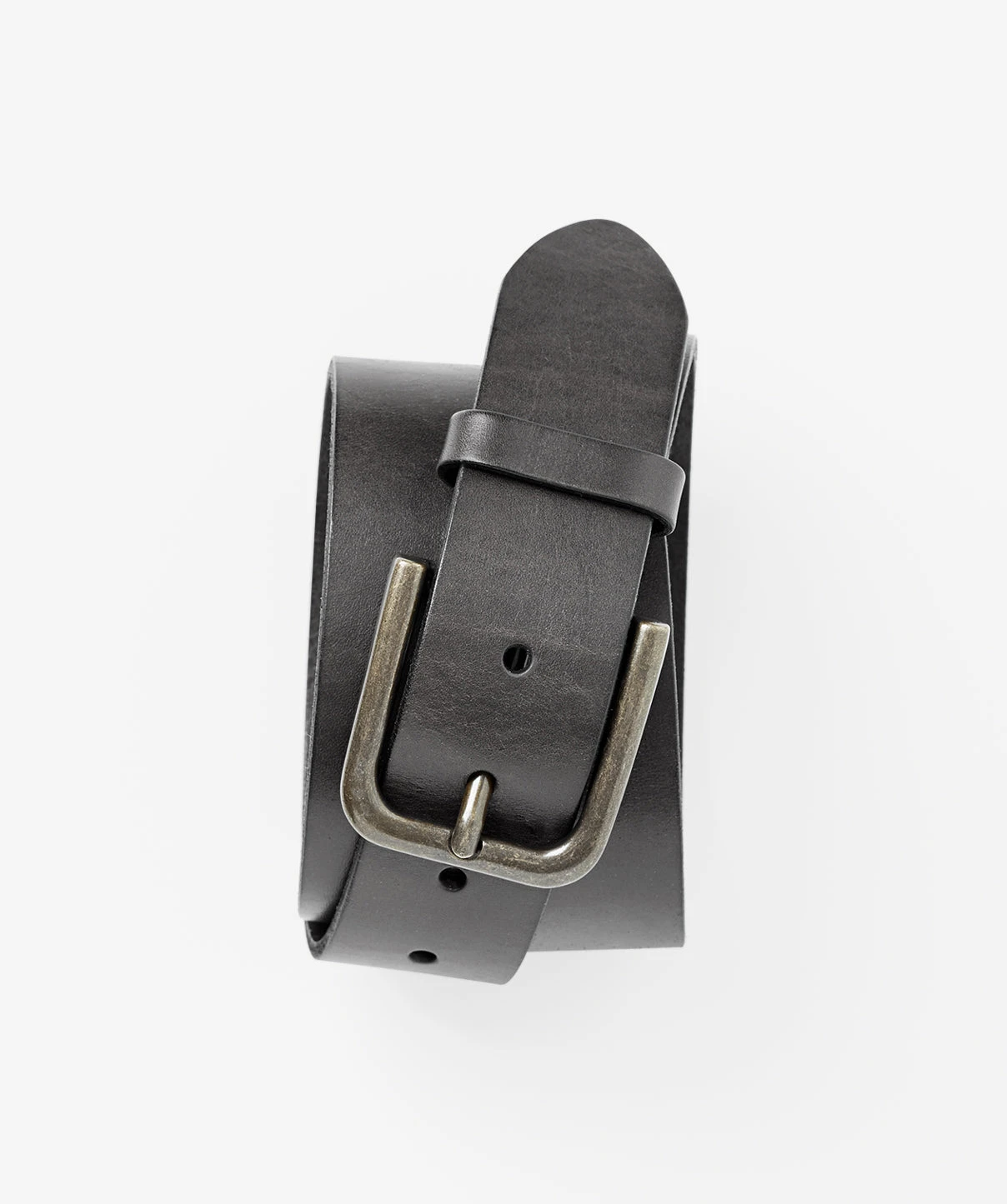 Weekend Leather Belt - Black 1 Weekend Leather Belt - Black