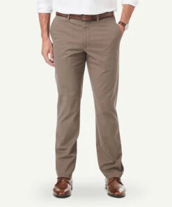 Comfort Chino Pants - Walnut