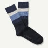 Non Tight Cushion Block Sock - Navy