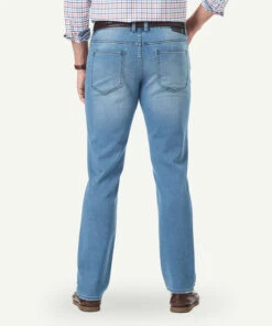 Knit Modern Fit Jeans - Washed Indigo -Urban Edge Clothing Sales 3 014a3099 7d07 436e 8b55 f2fae361a694