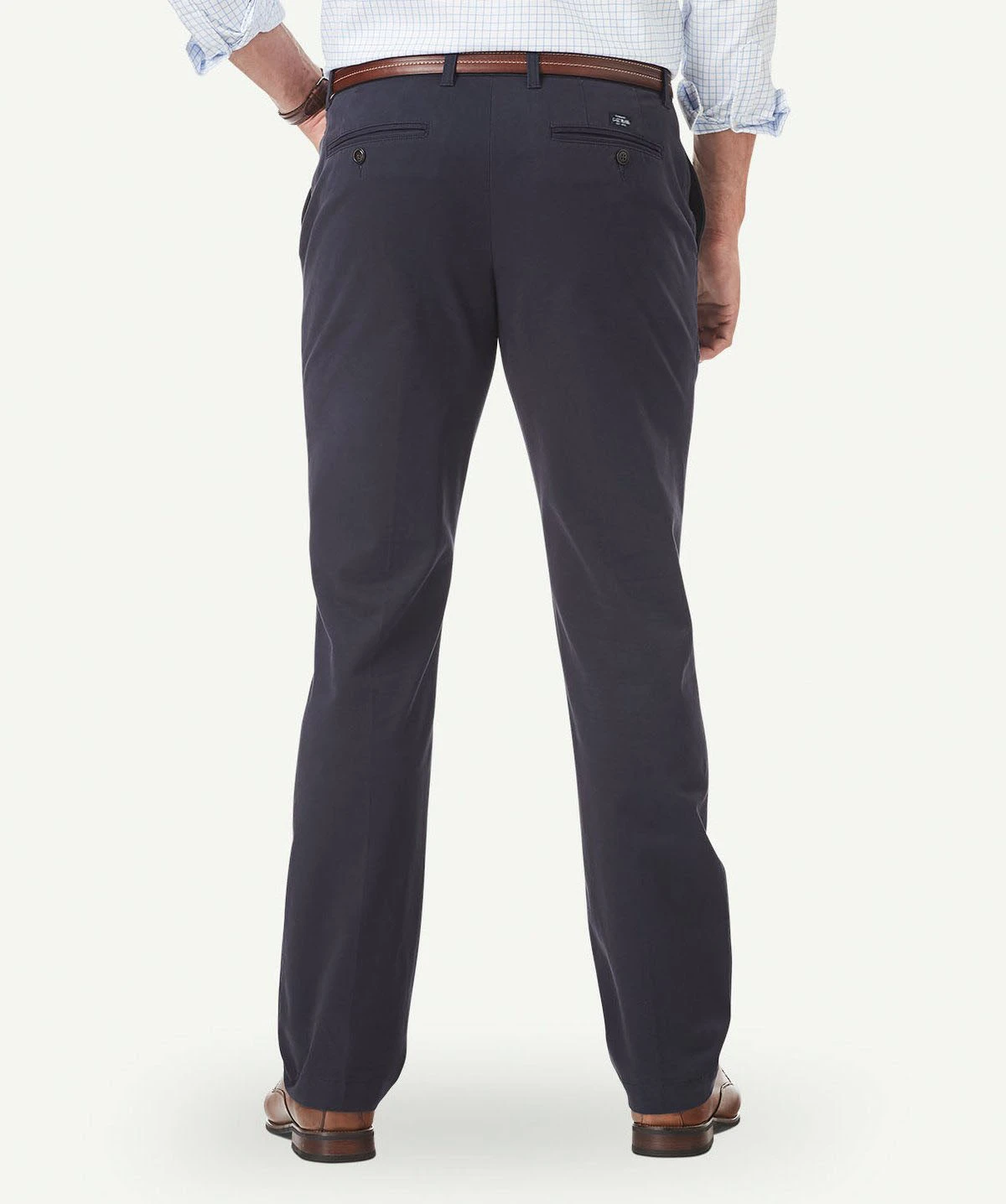 Comfort Chino Pants - Navy 3 Comfort Chino Pants - Navy - Image 3