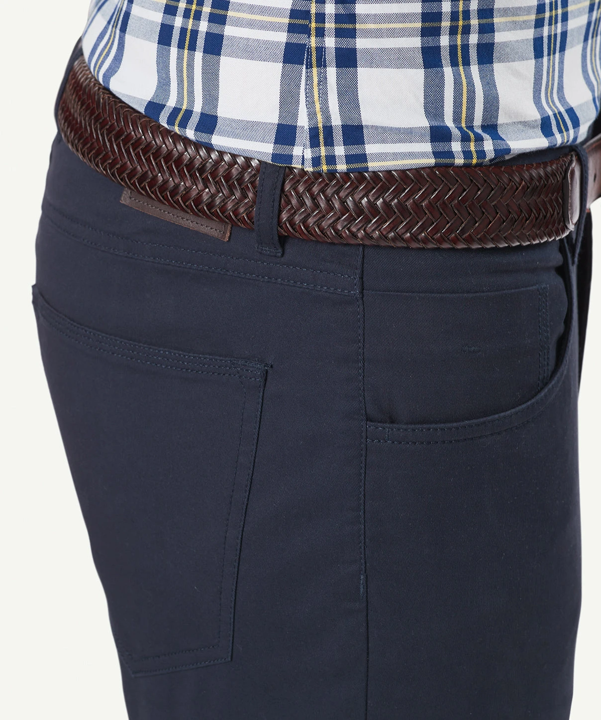 Modern Stretch 5 Pocket Pants - Navy 4 Modern Stretch 5 Pocket Pants - Navy - Image 4