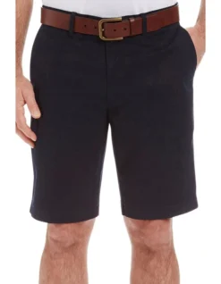 Comfort Stretch Twill Shorts Navy