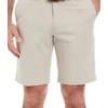Comfort Stretch Twill Shorts Stone