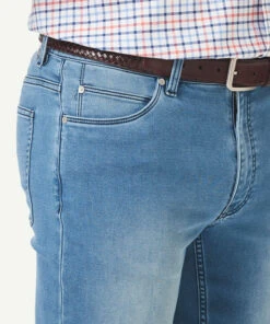 Knit Modern Fit Jeans - Washed Indigo -Urban Edge Clothing Sales 4 1ece40a0 cf4d 4a0d b9c5 767516b52139