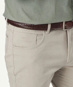 Modern Stretch 5 Pocket Pants - Limestone -Urban Edge Clothing Sales 7 43073