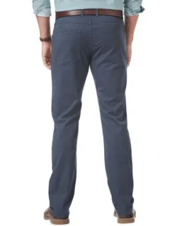 Stretch Bedford Cord Trouser Indigo 7 Stretch Bedford Cord Trouser Indigo -Urban Edge Clothing Sales 747192160 3 1 720x928