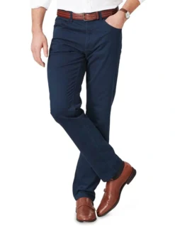 Stretch Bedford Cord Trouser Navy -Urban Edge Clothing Sales 816173560 4 720x928