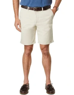 Modern Club Stretch Shorts Beige