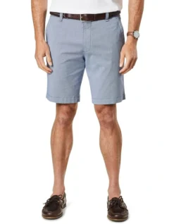 Active Quick Dry Houndstooth Shorts Blue