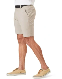 Active Quick Dry Houndstooth Shorts Sand -Urban Edge Clothing Sales 837023860 3 720x928