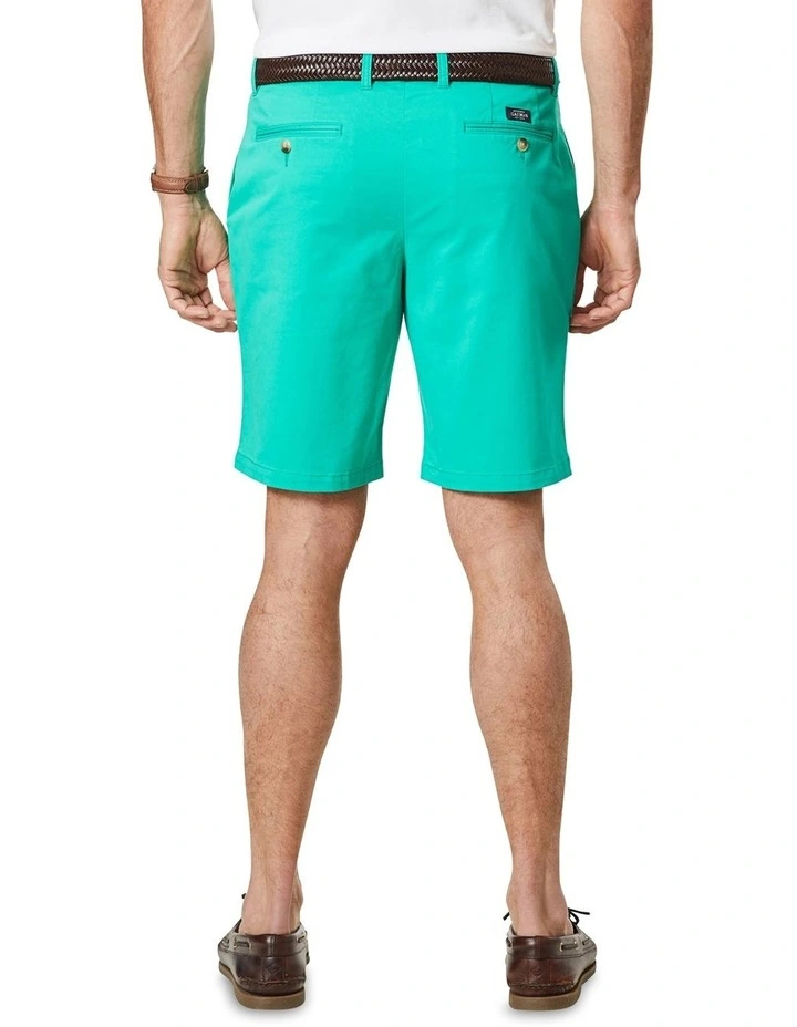 Comfort Twill Short Green 2 Comfort Twill Short Green - Image 2