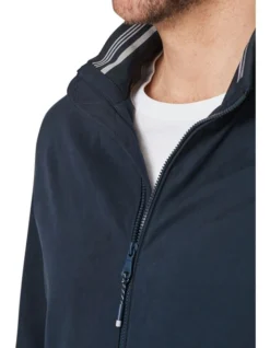 Soft Touch Harrington Bomber Jacket Navy -Urban Edge Clothing Sales 847842310 4 720x928