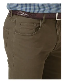 Stretch Bedford Cord In Brown -Urban Edge Clothing Sales 886903300 3 720x928