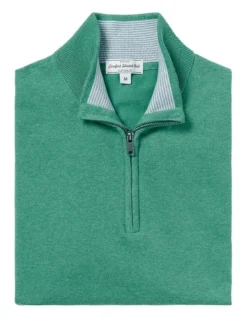 High Flex Half Zip Knit Green -Urban Edge Clothing Sales 886903840 4 720x928