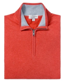 High Flex Half Zip Knit Red -Urban Edge Clothing Sales 886904200 4 720x928