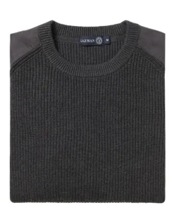 Chunky Fishermans Crew Charcoal -Urban Edge Clothing Sales 891298720 5 720x928