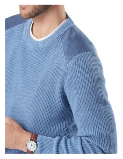 Chunky Fishermans Crew Slate -Urban Edge Clothing Sales 891298900 3 720x928