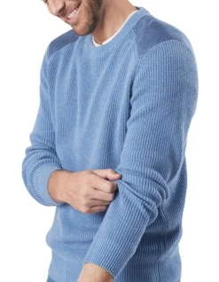 Chunky Fishermans Crew Slate -Urban Edge Clothing Sales 891298900 4 720x928