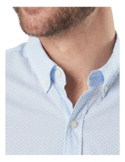 Casual Geo Print Pale Blue -Urban Edge Clothing Sales 891299980 3 720x928