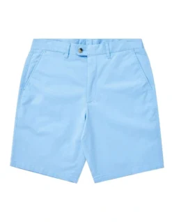 Comfort Twill Short In Blue -Urban Edge Clothing Sales 930704410 5 720x928