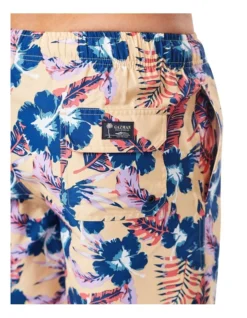 Hibiscus Swim Short In Orange -Urban Edge Clothing Sales 930704590 4 720x928