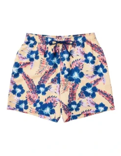 Hibiscus Swim Short In Orange -Urban Edge Clothing Sales 930704590 5 720x928