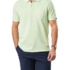 Oxford Pocket Polo In Lime