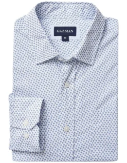 Casual Mini Floral Print Long Sleeve Shirt In Blue 7 Casual Mini Floral Print Long Sleeve Shirt In Blue -Urban Edge Clothing Sales 930762370 4 720x928