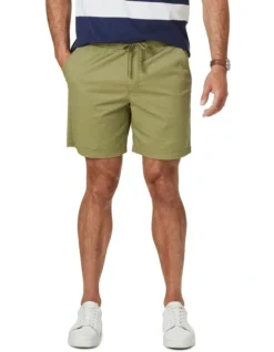 Throw On Short In Avocado Green