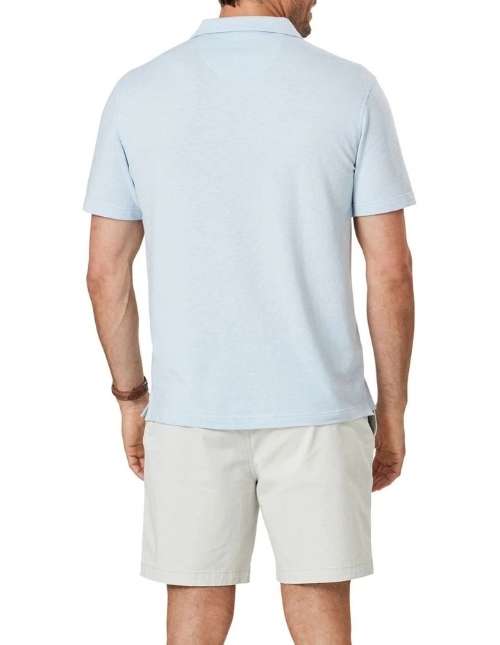 Resort Polo In Sky Blue 2 Resort Polo In Sky Blue - Image 2