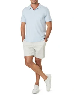 Resort Polo In Sky Blue 7 Resort Polo In Sky Blue -Urban Edge Clothing Sales 930763810 3 720x928