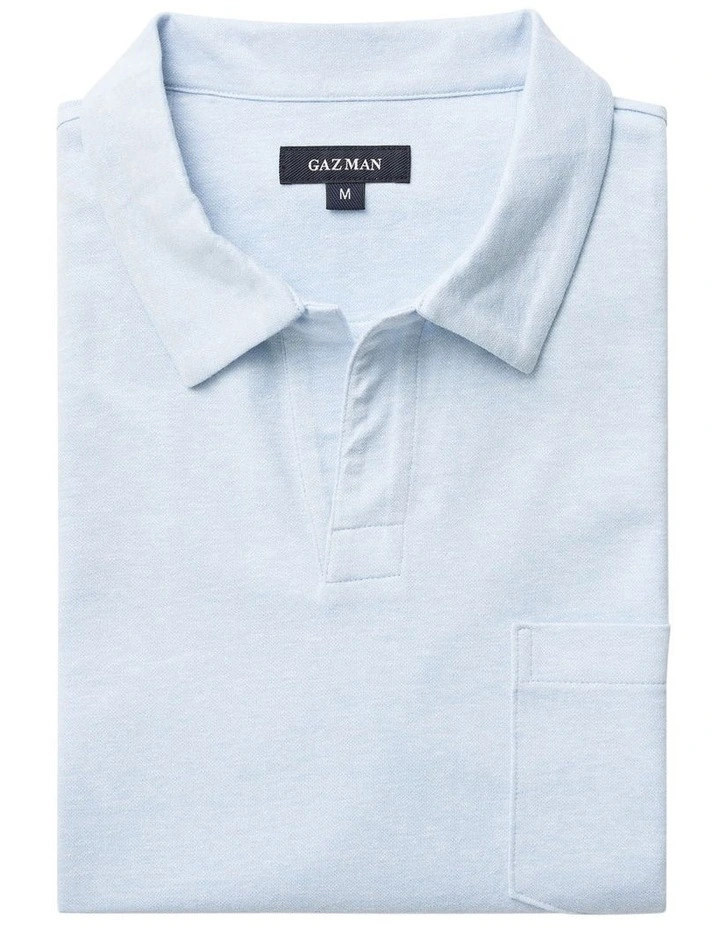 Resort Polo In Sky Blue 5 Resort Polo In Sky Blue - Image 5