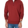 High Flex Half Zip Brick In Red
