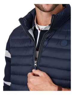 Lightweight Puffer Vest In Navy -Urban Edge Clothing Sales 978389560 4 1 720x928