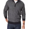 High Flex Half Zip Sweater In Grey