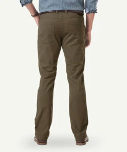 Stretch Bedford Cord Pants - Bison -Urban Edge Clothing Sales CTRBSR007 217 web 03