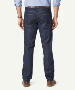 Straight Stretch Jeans - Dark Indigo 8 Straight Stretch Jeans - Dark Indigo -Urban Edge Clothing Sales JEAW18018 412 WEB 03 3938e09c 9b9b 4d4c 8b27 a0ce570a4213