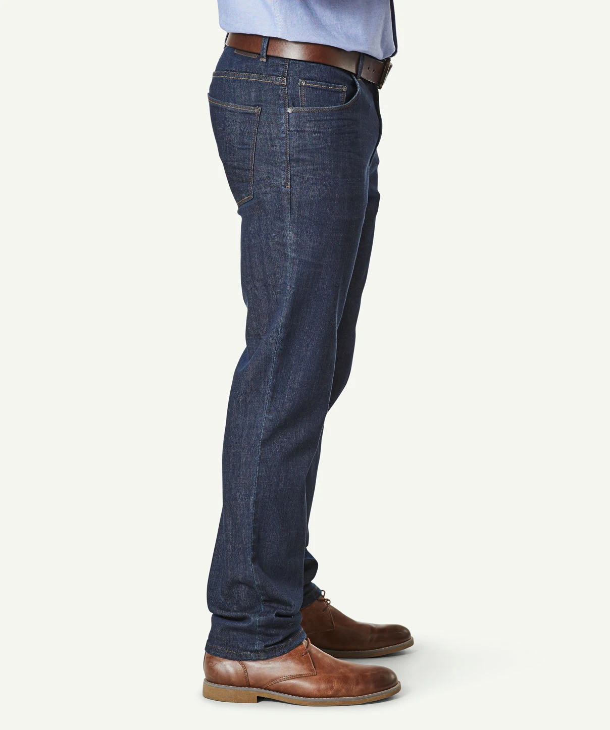 Straight Stretch Jeans - Dark Indigo 6 Straight Stretch Jeans - Dark Indigo - Image 6