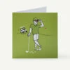 PCFA Greeting Card - Green