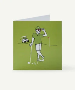 PCFA Greeting Card - Green